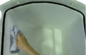 RKF406アルファ タンク内部清掃