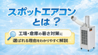トラスコ スポットエアコン 工場 倉庫 暑さ対策 業務用スポットクーラー