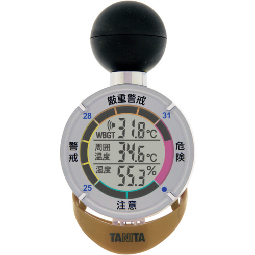 黒球式熱中症指数計 熱中アラーム TT-562-NGD