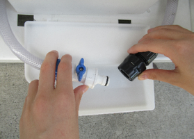 RKF406アルファ 給水接続部