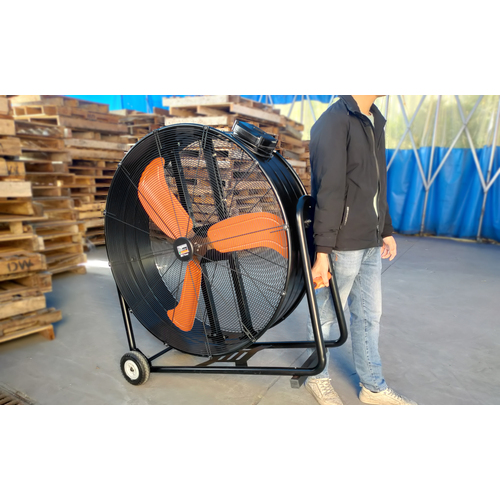 大型工場扇 DF-105 搬入写真