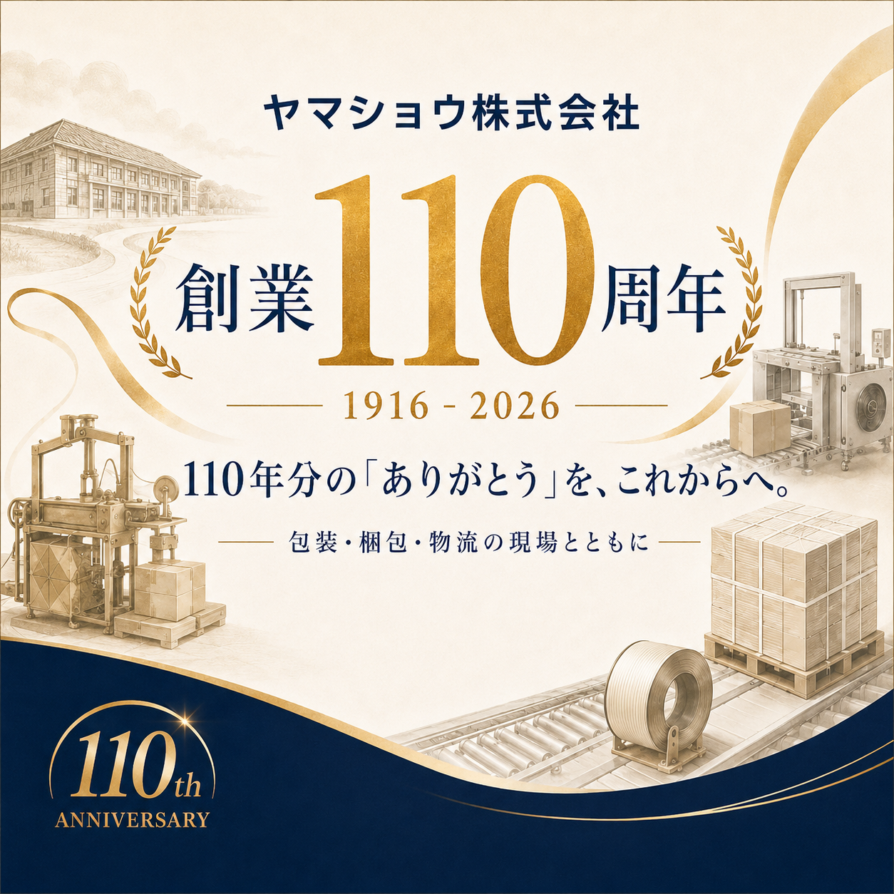 ヤマショウ株式会社 創業110周年 1916-2026